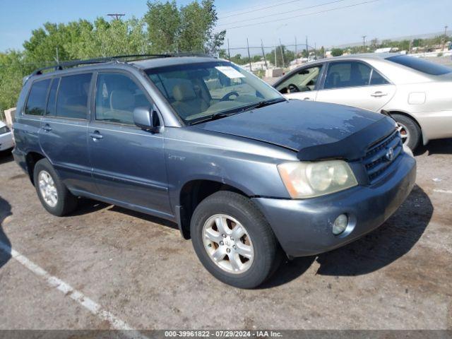  Salvage Toyota Highlander