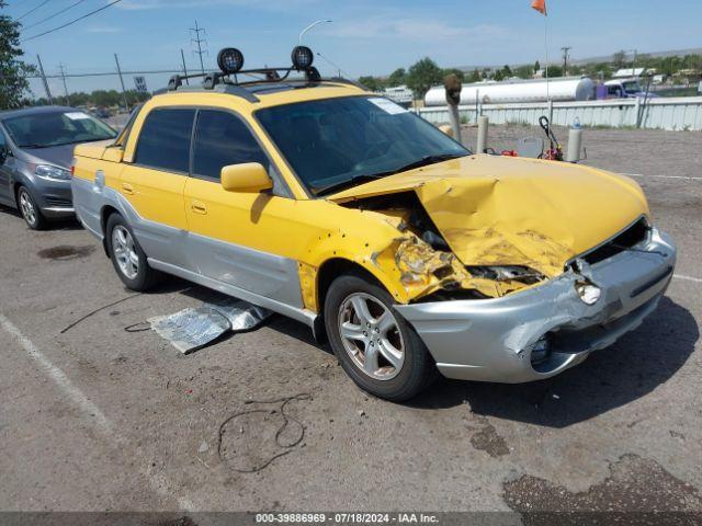  Salvage Subaru Baja