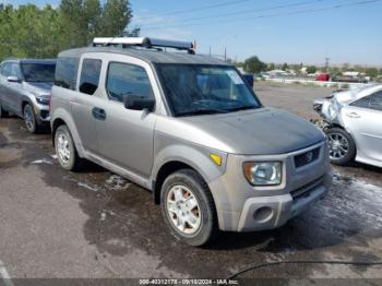  Salvage Honda Element