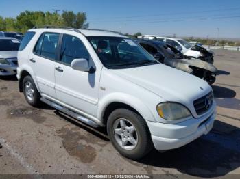  Salvage Mercedes-Benz M-Class