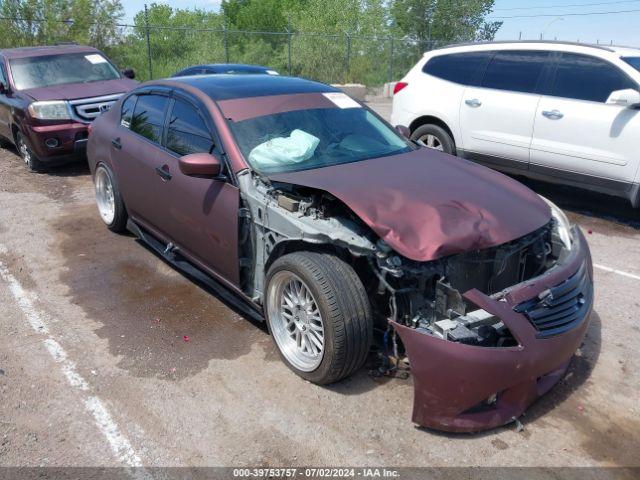  Salvage INFINITI G37