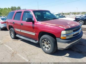  Salvage Chevrolet Tahoe