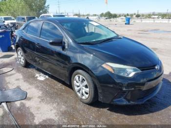  Salvage Toyota Corolla