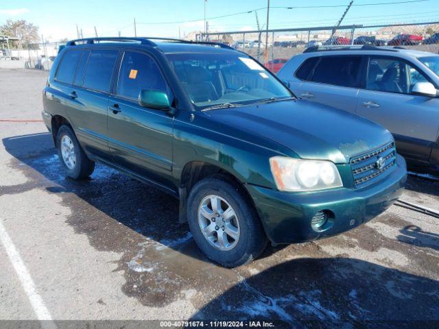  Salvage Toyota Highlander