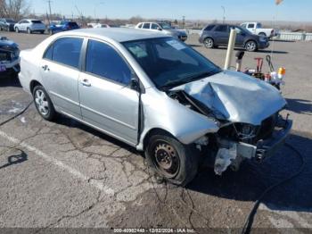  Salvage Toyota Corolla