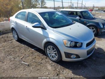  Salvage Chevrolet Sonic