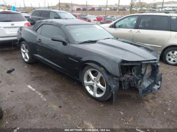  Salvage Chevrolet Camaro