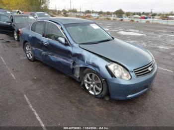  Salvage INFINITI G35