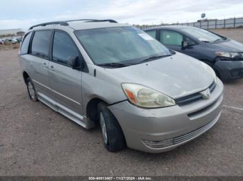  Salvage Toyota Sienna