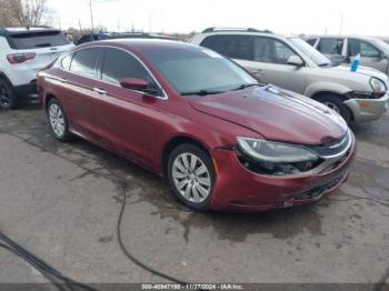  Salvage Chrysler 200