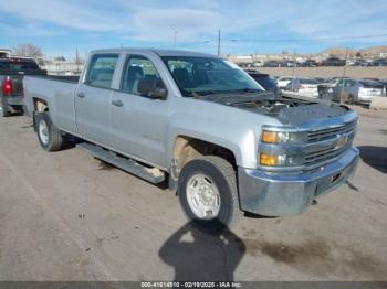  Salvage Chevrolet Silverado 2500