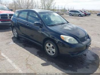  Salvage Toyota Matrix