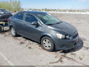  Salvage Chevrolet Sonic