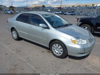  Salvage Toyota Corolla