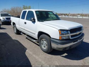  Salvage Chevrolet Silverado 1500
