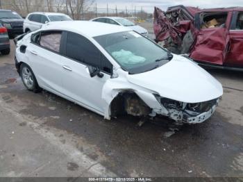  Salvage Chevrolet Cruze