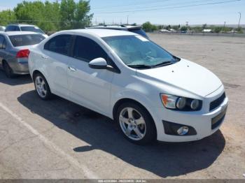  Salvage Chevrolet Sonic