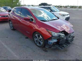  Salvage Nissan LEAF