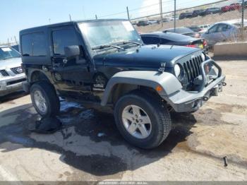  Salvage Jeep Wrangler