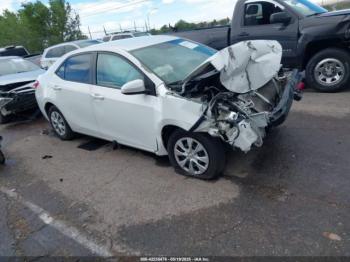  Salvage Toyota Corolla