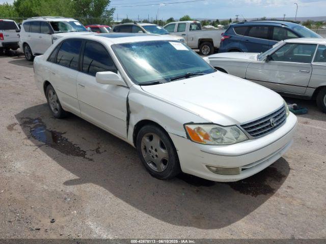  Salvage Toyota Avalon