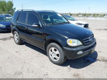  Salvage Mercedes-Benz M-Class