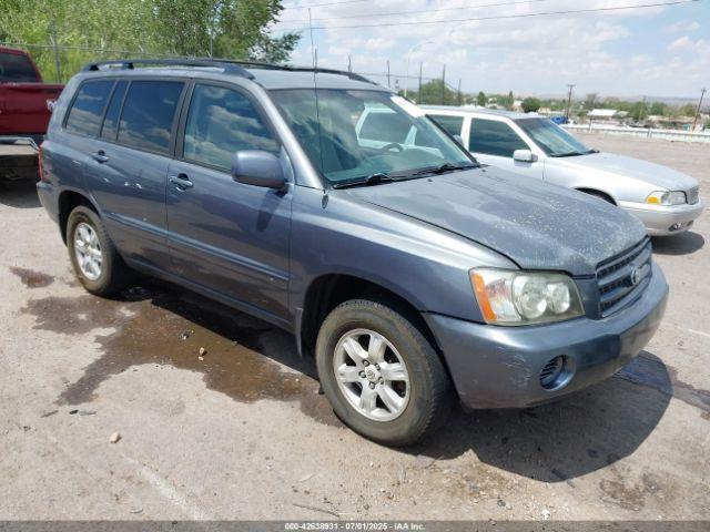  Salvage Toyota Highlander