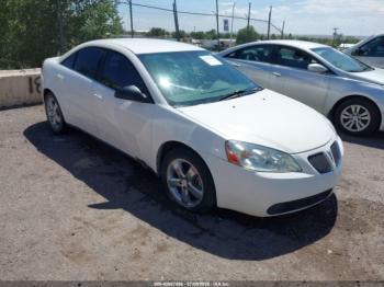  Salvage Pontiac G6