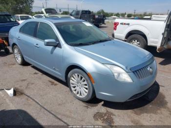  Salvage Mercury Milan Hybrid