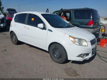  Salvage Chevrolet Aveo