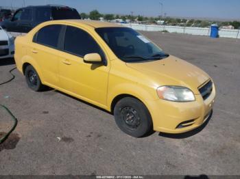  Salvage Chevrolet Aveo