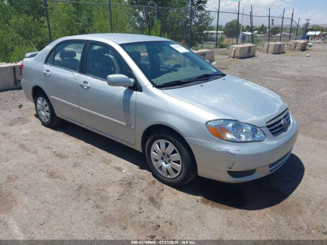  Salvage Toyota Corolla