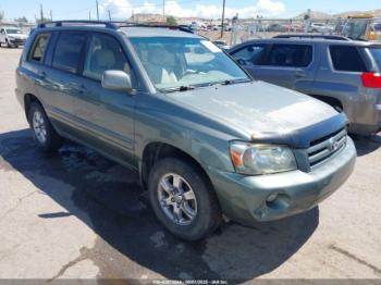 Salvage Toyota Highlander