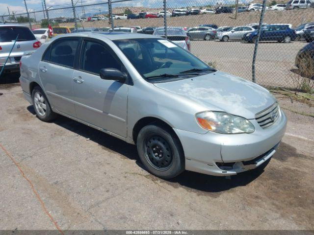  Salvage Toyota Corolla