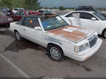  Salvage Chrysler Lebaron