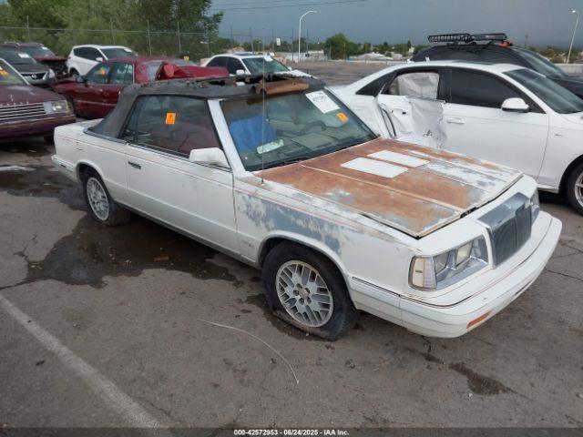  Salvage Chrysler Lebaron