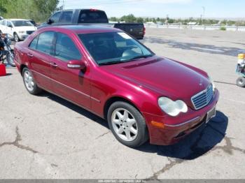  Salvage Mercedes-Benz C-Class