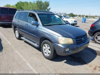  Salvage Toyota Highlander