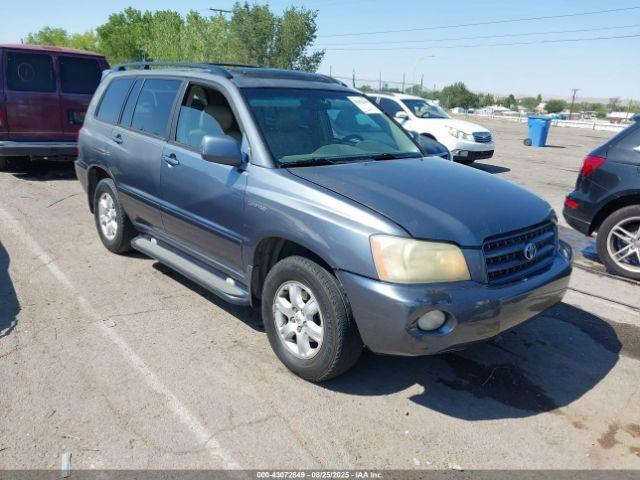  Salvage Toyota Highlander