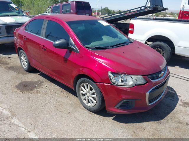  Salvage Chevrolet Sonic