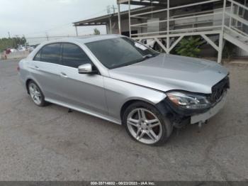  Salvage Mercedes-Benz E-Class