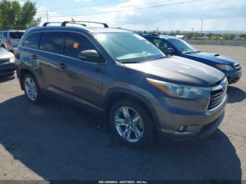  Salvage Toyota Highlander