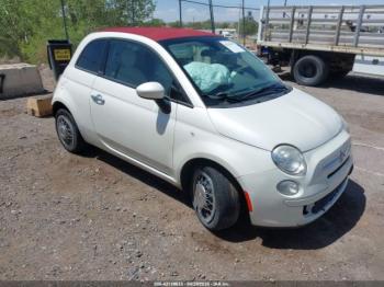  Salvage FIAT 500c