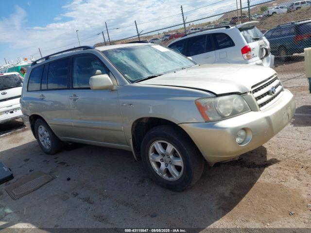  Salvage Toyota Highlander