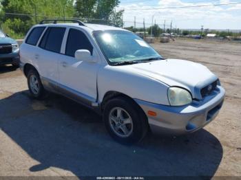  Salvage Hyundai SANTA FE