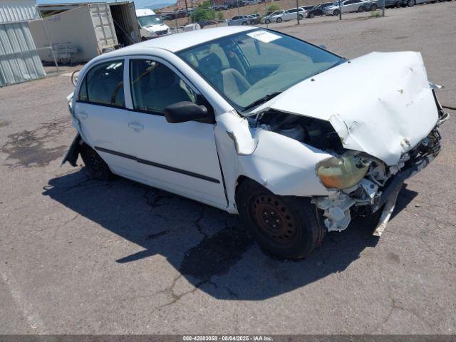  Salvage Toyota Corolla