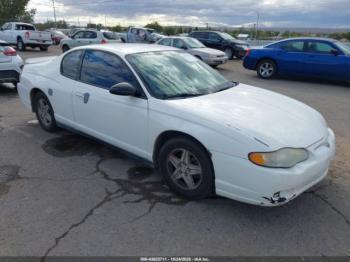  Salvage Chevrolet Monte Carlo