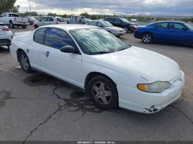  Salvage Chevrolet Monte Carlo