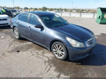  Salvage INFINITI G37x