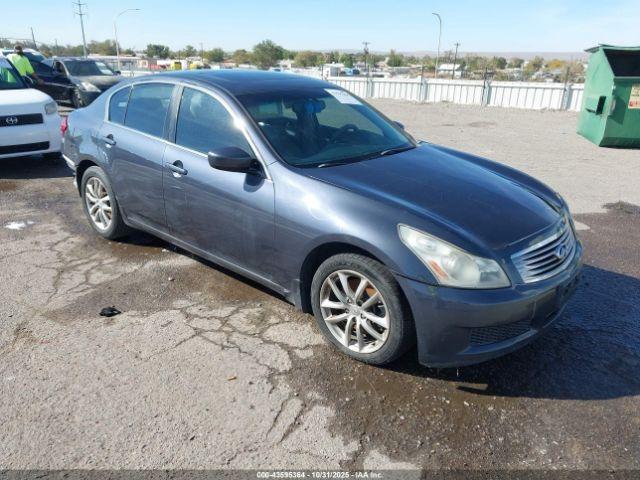  Salvage INFINITI G37x